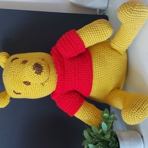 Handmade Large Winnie the Pooh Plush